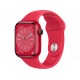 Apple Watch Series 8 GPS, Boîtier en aluminium (PRODUCT)RED 41mm avec bracelet sport M/L (PRODUCT)RED