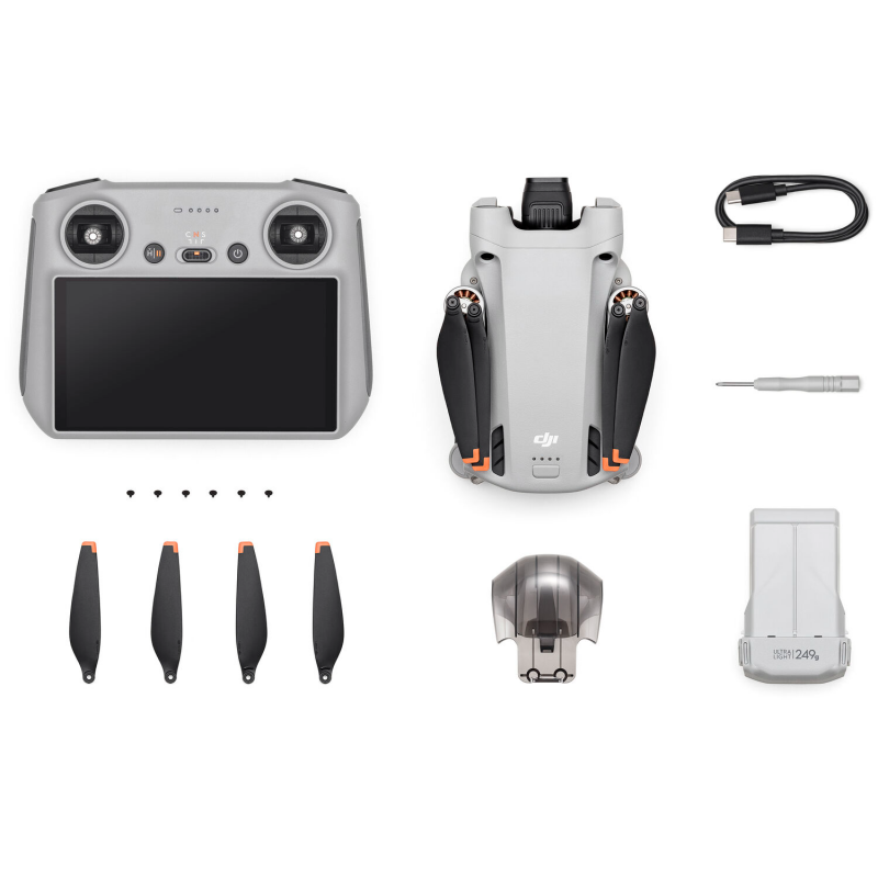 DJI Mini 3 Pro Drone avec DJI RC Radiocommande