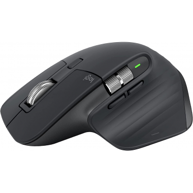 Logitech MX Master 3S - Souris Performante Sans Fil avec Défilement Ultra-Rapide (Gris foncé)