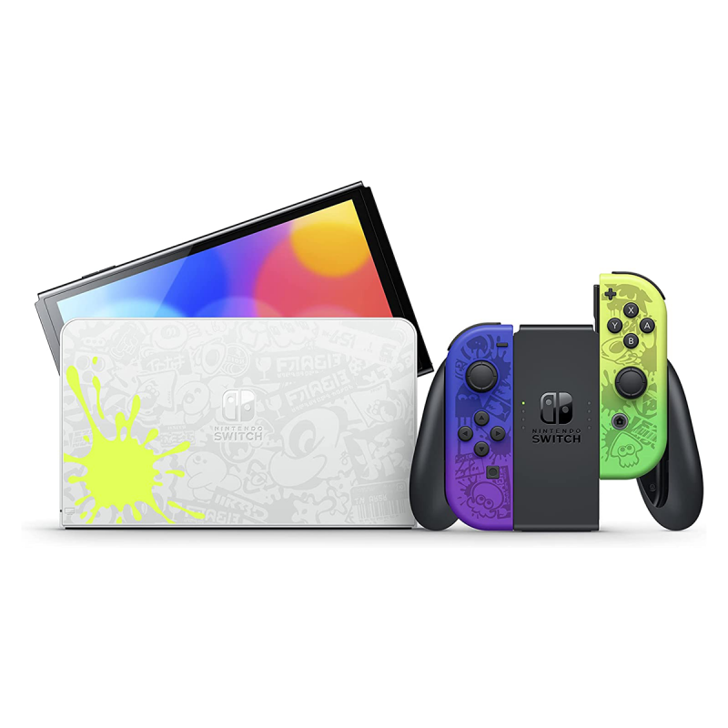 Console Nintendo Switch OLED Splatoon 3 édition spéciale