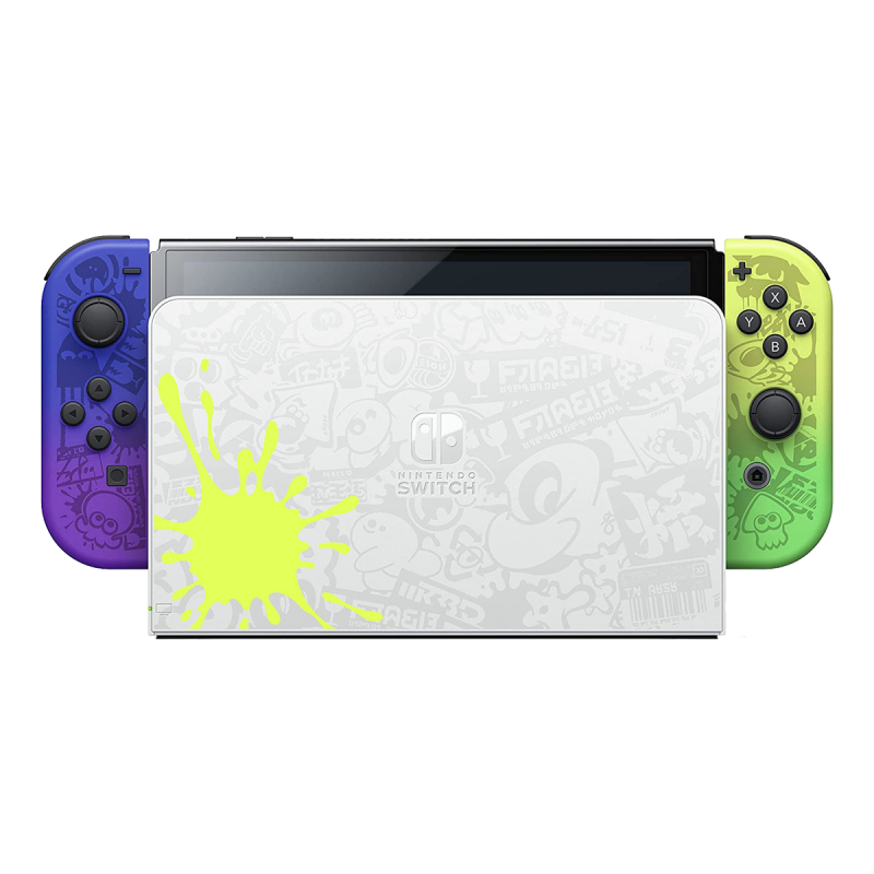 Console Nintendo Switch OLED Splatoon 3 édition spéciale