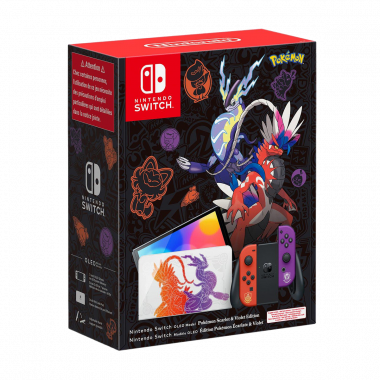 Nintendo Switch OLED Pokemon Scarlet et Violet Edition Limitée Console