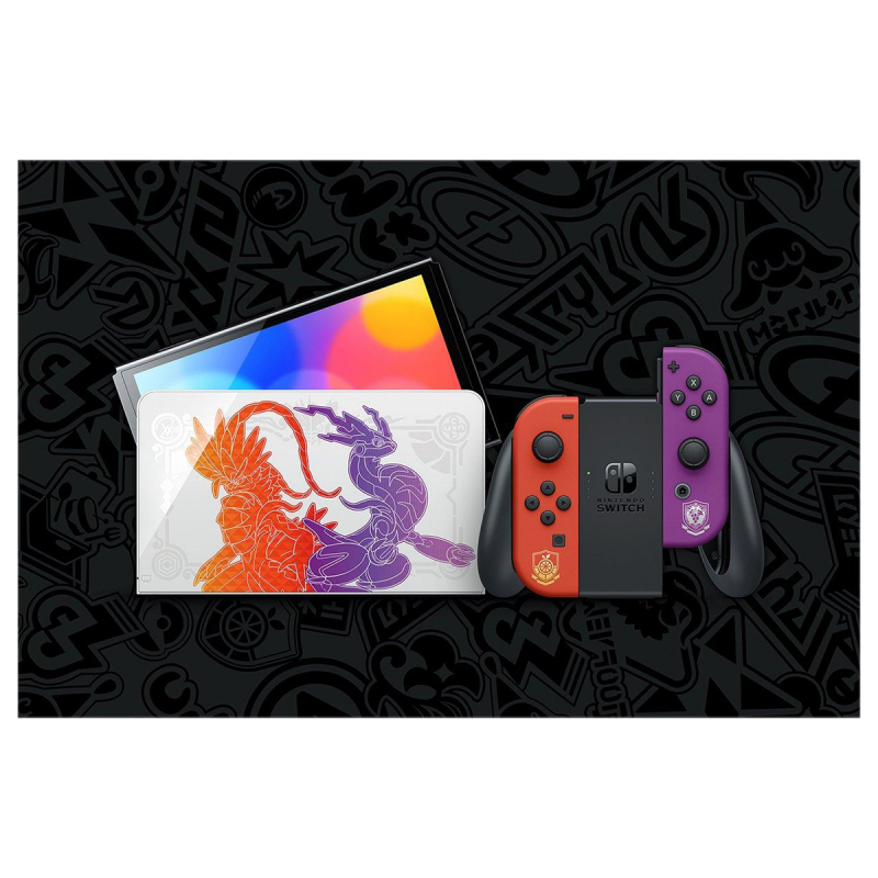 Nintendo Switch OLED Pokemon Scarlet et Violet Edition Limitée Console