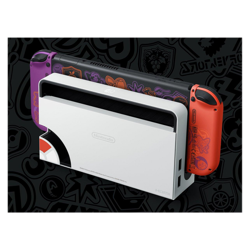 Nintendo Switch OLED Pokemon Scarlet et Violet Edition Limitée Console