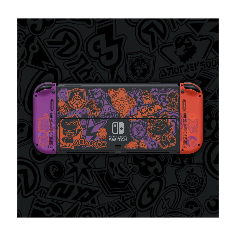 Nintendo Switch OLED Pokemon Scarlet et Violet Edition Limitée Console