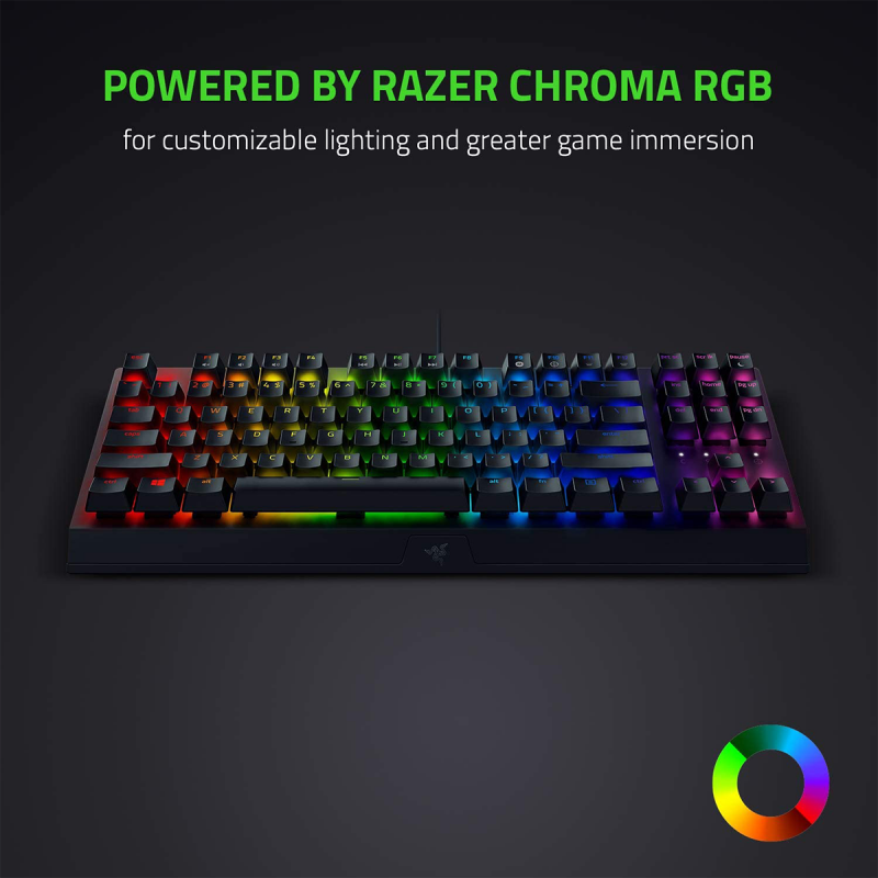 Clavier de jeu mécanique sans clé Razer BlackWidow V3