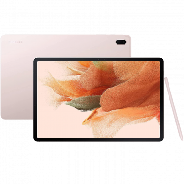 Tablette Android Samsung Galaxy Tab S7 FE 12,4 pouces 5G 128 Go - Rose Mystique