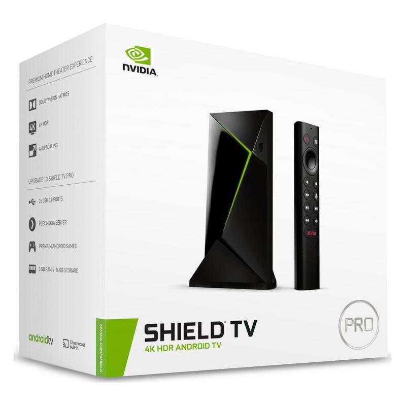 Périphérique de diffusion multimédia NVIDIA SHIELD TV PRO 4K (16 Go)