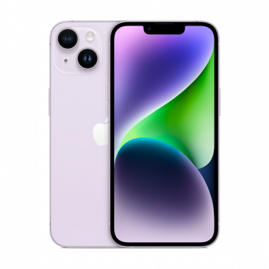Apple iPhone 14 5G (128 Go, double SIM) - Violet