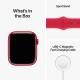 Apple Watch Series 8 GPS, Boîtier en aluminium (PRODUCT)RED 41mm avec bracelet sport S/M (PRODUCT)RED