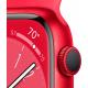 Apple Watch Series 8 GPS, Boîtier en aluminium (PRODUCT)RED 41mm avec bracelet sport S/M (PRODUCT)RED