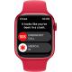 Apple Watch Series 8 GPS, Boîtier en aluminium (PRODUCT)RED 41mm avec bracelet sport M/L (PRODUCT)RED