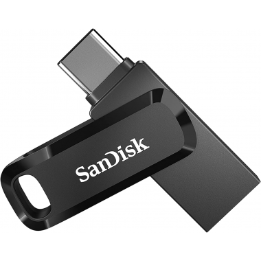 Clé USB SanDisk 256 Go Ultra Dual Drive Go Type C (Noir)