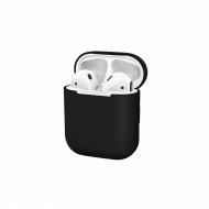 coque en silicone pour Apple AirPods - Noir
