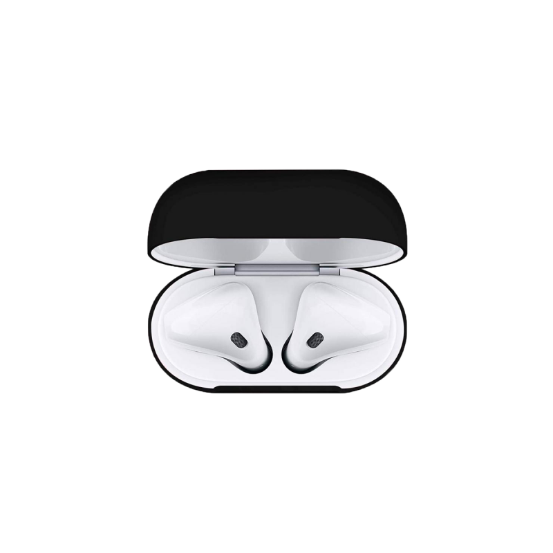 coque en silicone pour Apple AirPods - Noir