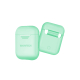 coque en silicone pour Apple AirPods - Coast Green