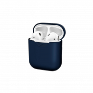 coque en silicone pour Apple AirPods - Bleu Royal