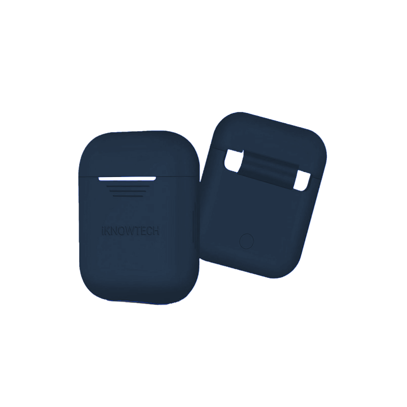 coque en silicone pour Apple AirPods - Bleu Royal