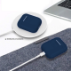 coque en silicone pour Apple AirPods - Bleu Royal