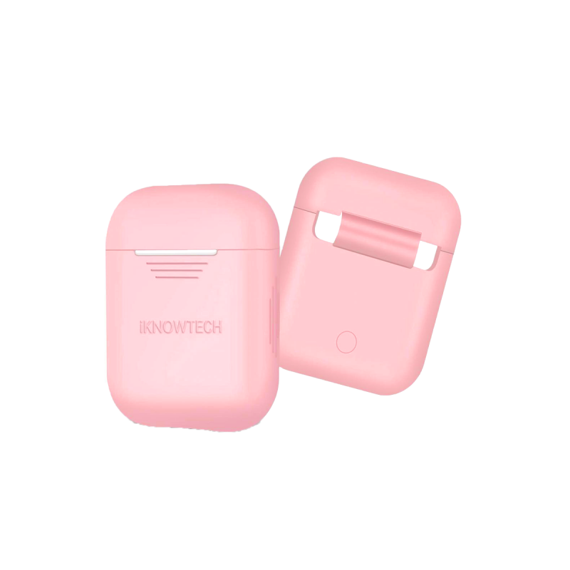 coque en silicone pour Apple AirPods  - Rose