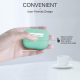 Coque en silicone liquide pour AirPods Pro Compatible avec Apple AirPods Pro - Menthe Verte