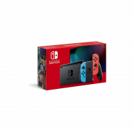 Nintendo Switch avec paire de Joy-Con Rouge Néon et Bleu Néon